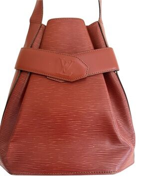 Louis Vuitton Rust Epi Leather Shoulder Bag